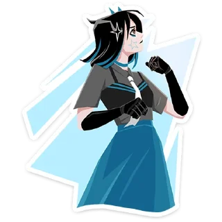 Sticker Кира Хоши • @TgSticker - 10