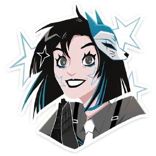 Sticker Кира Хоши • @TgSticker - 2