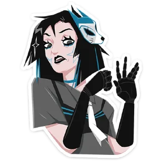 Sticker Кира Хоши • @TgSticker - 1