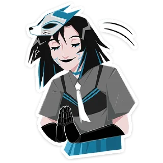 Sticker Кира Хоши • @TgSticker - 6