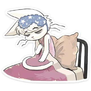 Sticker Кошечка Мия • @TgSticker - 8