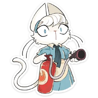 Sticker Кошечка Мия • @TgSticker - 0