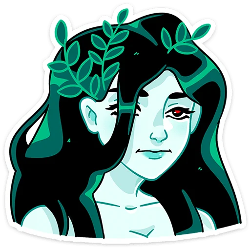 Русалка Леся • @TgSticker - 