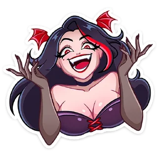 Sticker Лилит 2 от @TgSticker - 8