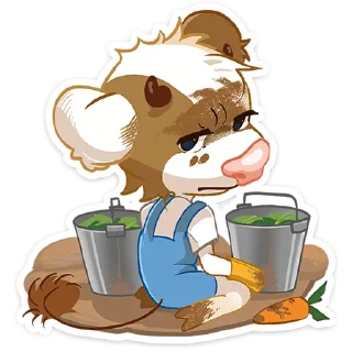 Sticker Марфуша от @TgSticker - 8