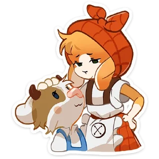 Sticker Марфуша от @TgSticker - 9