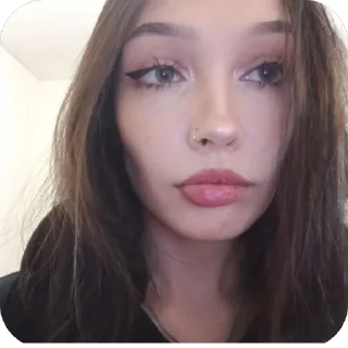 Sticker Люблю Лизу Катю и Меф @Analpodmeow😳 - 0