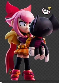 Стикер Мелоди @MoiStikiBot - 6