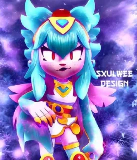 Стикер Мелоди @MoiStikiBot - 1