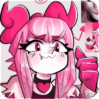 Стикер Мелоди @MoiStikiBot - 10