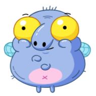 Sticker Муха Миха @TgSticker - 7