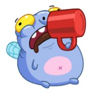 Sticker Муха Миха @TgSticker - 6