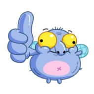 Sticker Муха Миха @TgSticker - 3