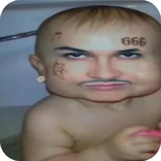 Стикер моргенбеби - 3