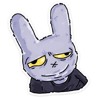 Стикер Мрак Обес • @TgSticker - 4