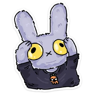 Стикер Мрак Обес • @TgSticker - 1