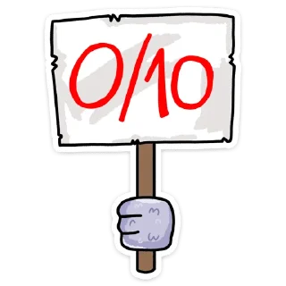 Стикер Мрак Обес • @TgSticker - 11