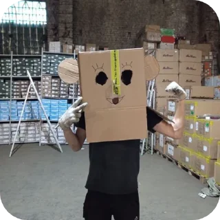 Sticker Тотально похуй - 3