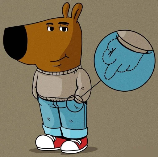 Стикер pack_Chillguy_by_MoiStikiBot - 1