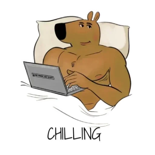 Стикер pack_Chillguy_by_MoiStikiBot - 1