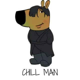 Стикер Чиловый парень @TgSticker - 5