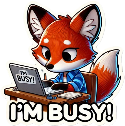 Sticker pack_EasyFox_by_MoiStikiBot - 1