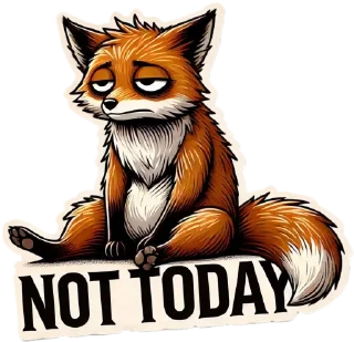 Стикер EasyFox @MoiStikiBot - 11