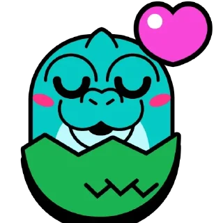 Sticker Динозавр @MoiStikiBot - 2