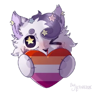 Sticker Фиалка, Лилу, Лайми, и Зефирка <"3 ➡️ @EmojiRuBot - 9