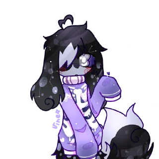 Sticker Фиалка, Лилу, Лайми, и Зефирка <"3 ➡️ @EmojiRuBot - 10