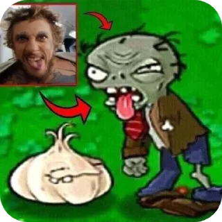 Sticker PvZ @PvZHD7 - 3