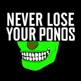 Стикер подпишись - @ponos_live - 6