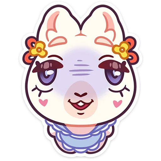 Стикер rabbit_asya_vk - 1