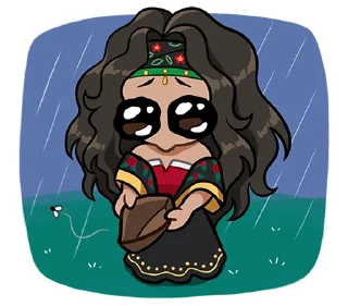 Стикер Сабина без текста @stickers_vk - 8