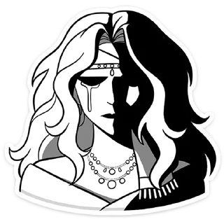 Стикер Сабина без текста @stickers_vk - 10