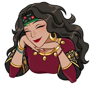 Стикер Сабина без текста @stickers_vk - 2