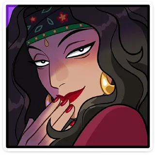 Sticker Сабина от @TgSticker - 8