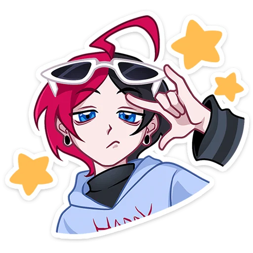 Школьник Чич без - @stickers_vk - 