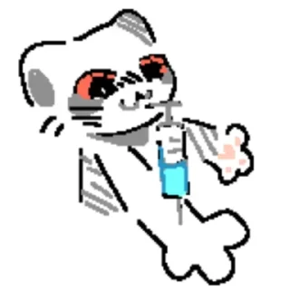 Sticker Стикерпак попкорна - 11