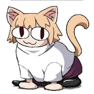 Sticker мама я не гот у меня носки белые - 6