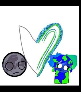 Стикер Шаранутый космос - 1