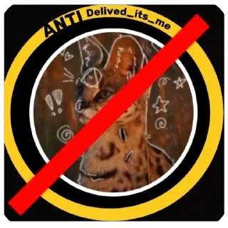 Стикер @TgEmodziBot Анти квд стики от FanatikSpartachka - 5