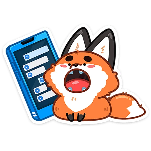 Sticker twiggy_the_fox - 1