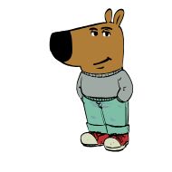 Sticker Чиловый парень @cenzurai - 2