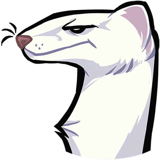 Sticker vk_gera_the_stoat_beztexta - 1