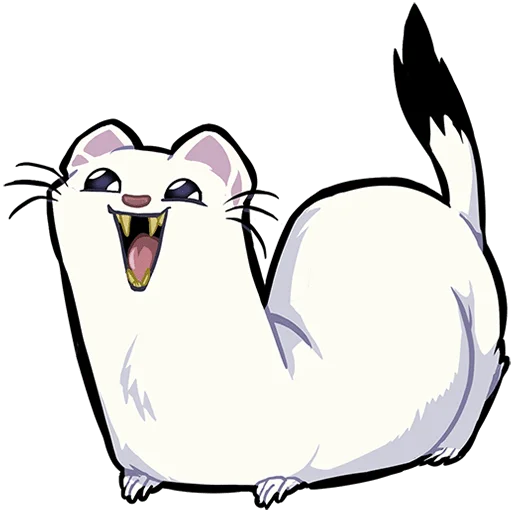 Sticker vk_gera_the_stoat_beztexta - 1