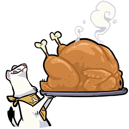 Sticker vk_gera_the_stoat_beztexta - 1