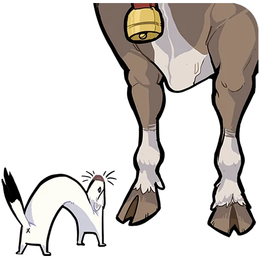 Sticker vk_gera_the_stoat_beztexta - 1