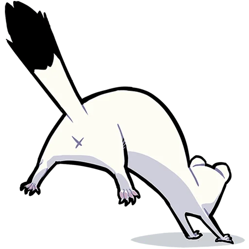 Sticker vk_gera_the_stoat_beztexta - 1