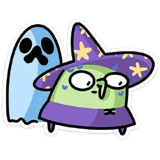 Стикер Ведьма • @TgSticker - 7